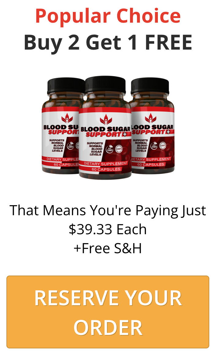 Blood Sugar Support Plus - 3 Bottles